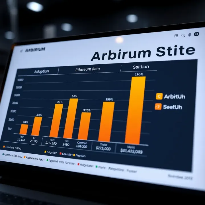 Arbitrum Adoption and Market Standing Compared to Competitors Comparison chart showing adoption rates and market position of Arbitrum against other Ethereum Layer 2 solutions
