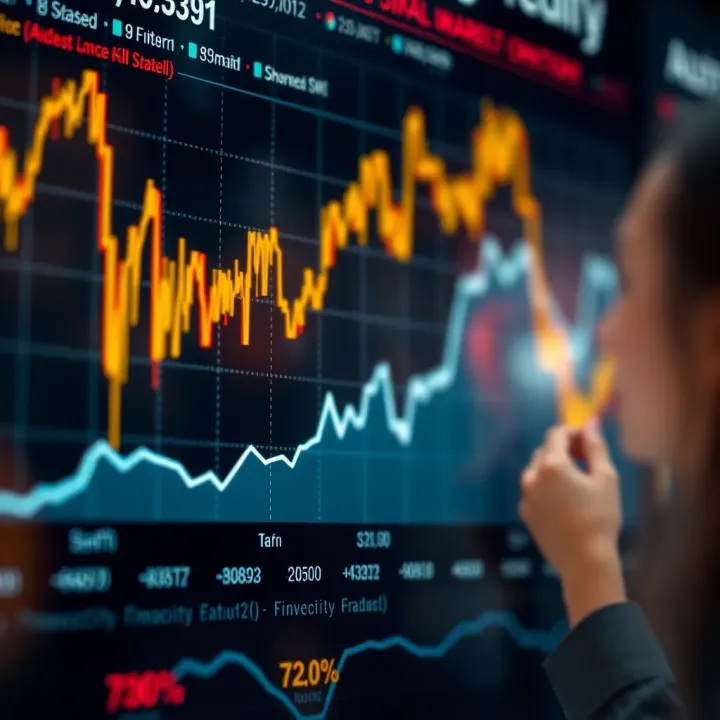 Graph illustrating growth trends and investment performance of Audacity Capital in financial markets