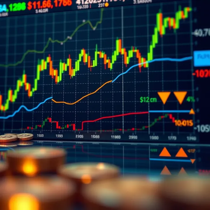 Bitcoin Cash Price Fluctuations and Market Trends Graph showing upward and downward trends in Bitcoin Cash price over time