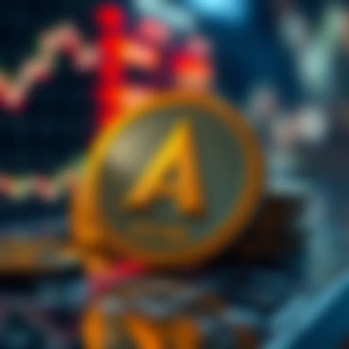 Visual representation of factors influencing Ace Coin price including market demand and external economic indicators