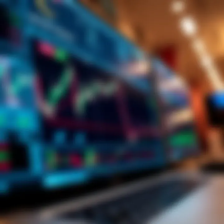 Screenshot of a user-friendly trading platform interface with charts and market data