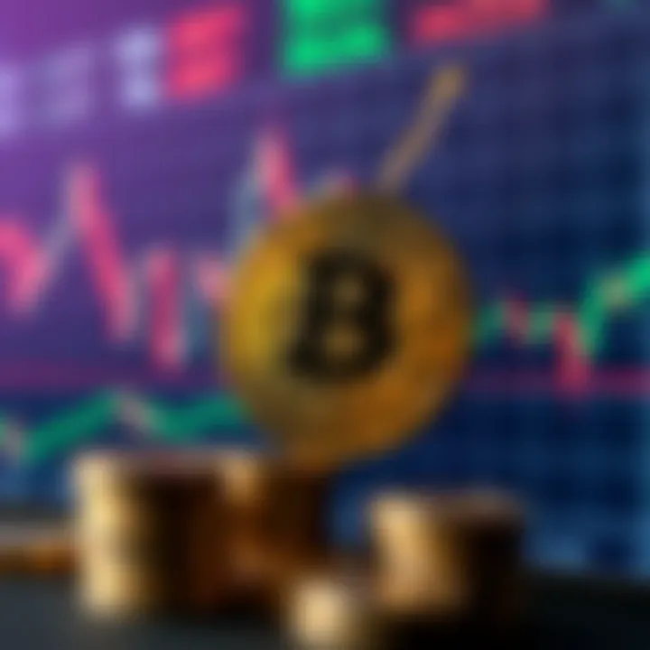 Graph depicting BGB coin price fluctuations with market trend lines and volume indicators