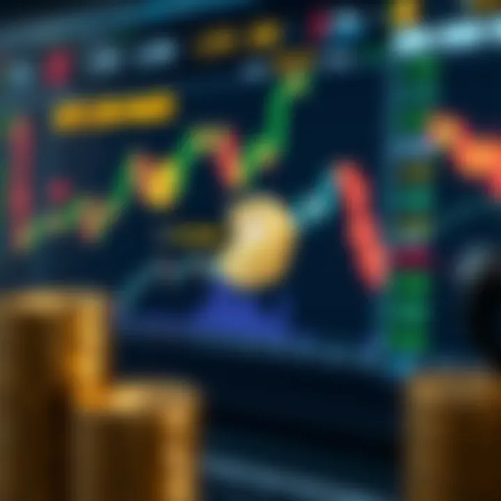 Illustration of market indicators and technical signals impacting Bitcoin Cash price