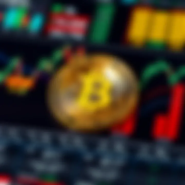 Chart illustrating key economic factors influencing Bitcoin value alongside exchange rate projections