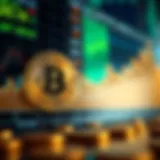 Graph showing Bitcoin price trends and fluctuations over the recent week