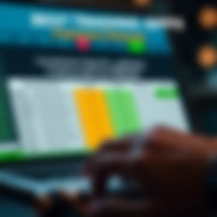 Graph showing comparison of trading app features relevant to Pakistani market