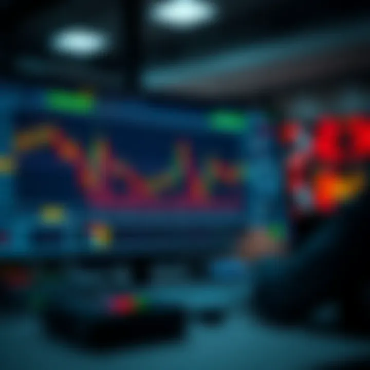 Secure online trading interface with Pakistani market data on screen