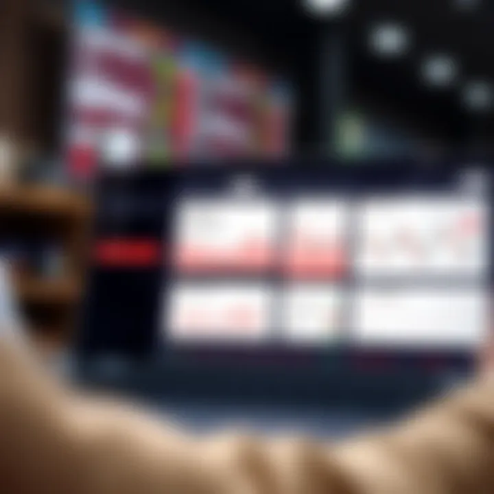 Dashboard interface of a secure and user-friendly trading platform with analytics and support options