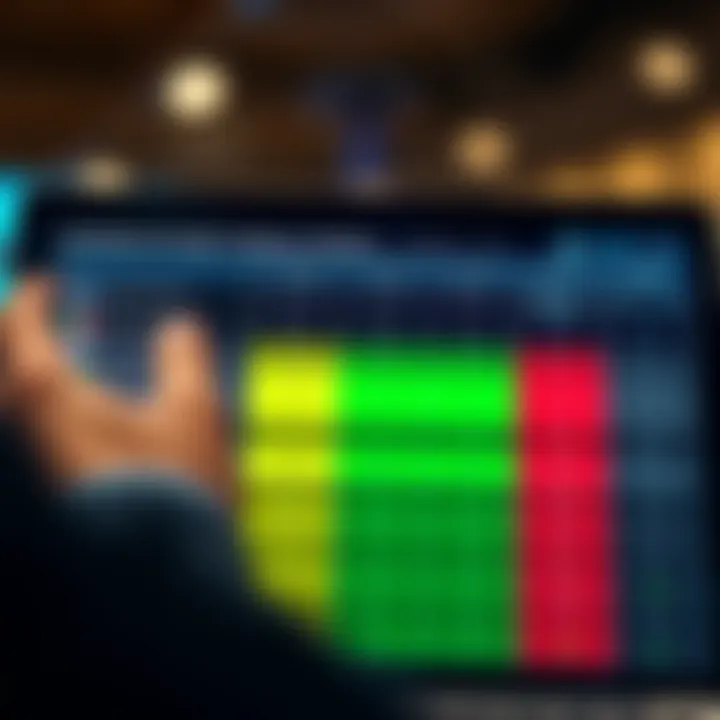 Comparison chart highlighting key features of popular trading platforms in Pakistan