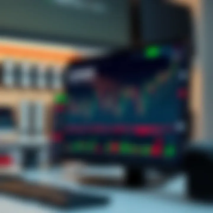 cTrader platform interface showcasing trading charts and market data