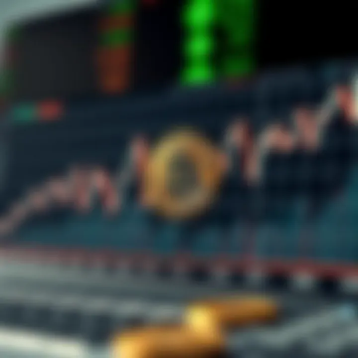Graph displaying fluctuating price trends of Cyber Coin in the cryptocurrency market