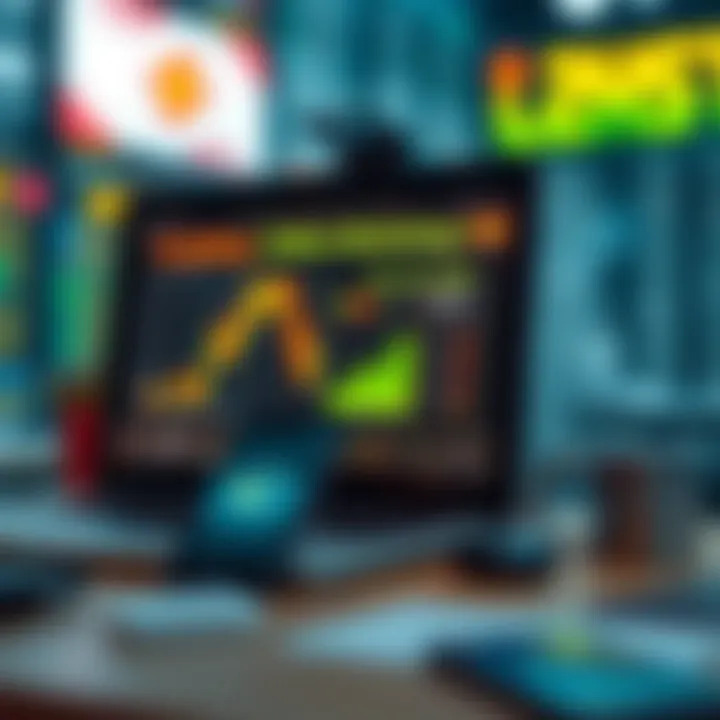 Illustration of digital marketing channels including mobile and desktop devices targeting Pakistan's market