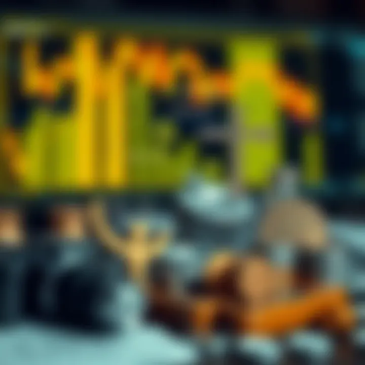 Illustration of various financial instruments and trading concepts