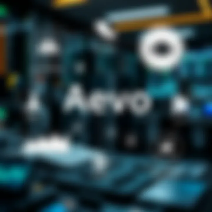 Illustration of factors influencing Aevo value including technology and investor sentiment