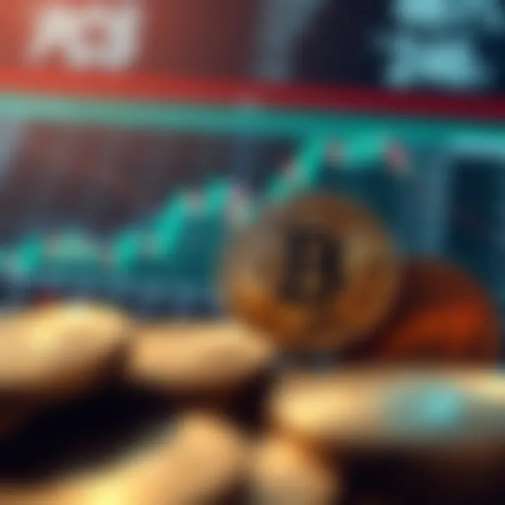 Visual representation of factors influencing Bitcoin value including market trends and regulatory environment