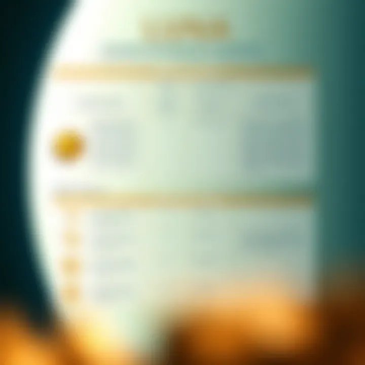 Luna Ecosystem Development and Competitor Comparison Infographic comparing Luna ecosystem features and competitors with risk factors highlighted