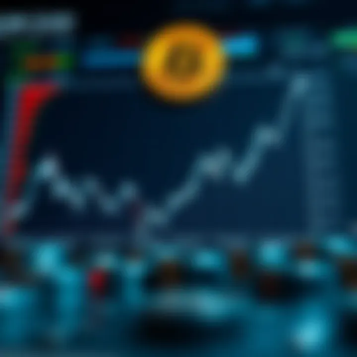 Graph showing upward trend and fluctuations in OM Coin price over time