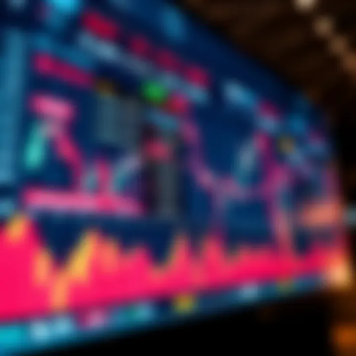 Illustration of a digital screen with news headlines and social media updates influencing crypto trading decisions