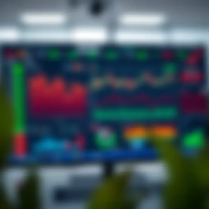 Quotex Trading Dashboard with Analytical Tools Dashboard displaying charts and tools for online trading on Quotex