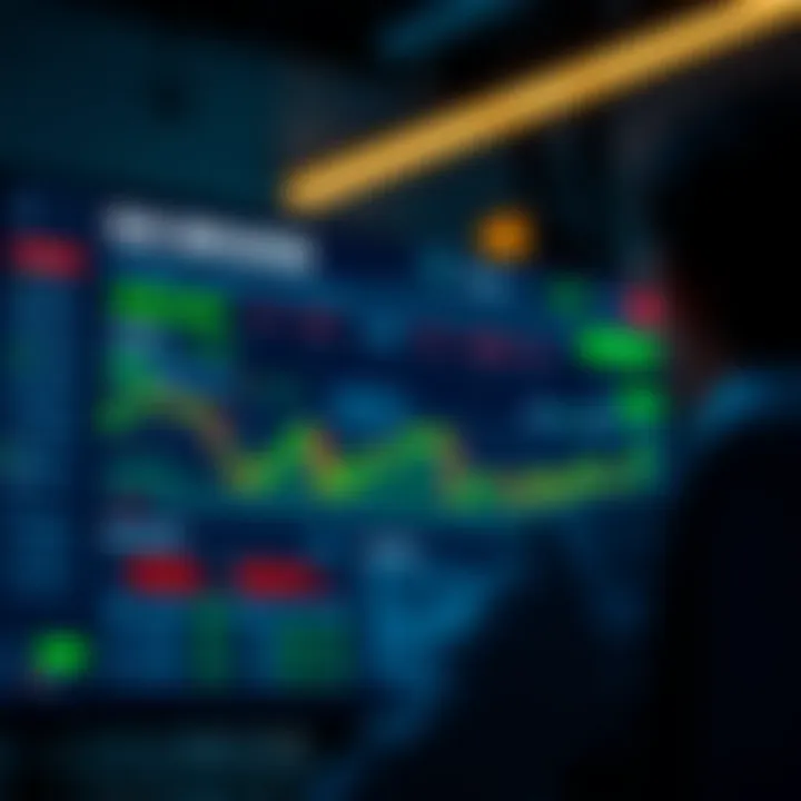 User dashboard of QX Broker displaying trading account overview and navigation menu