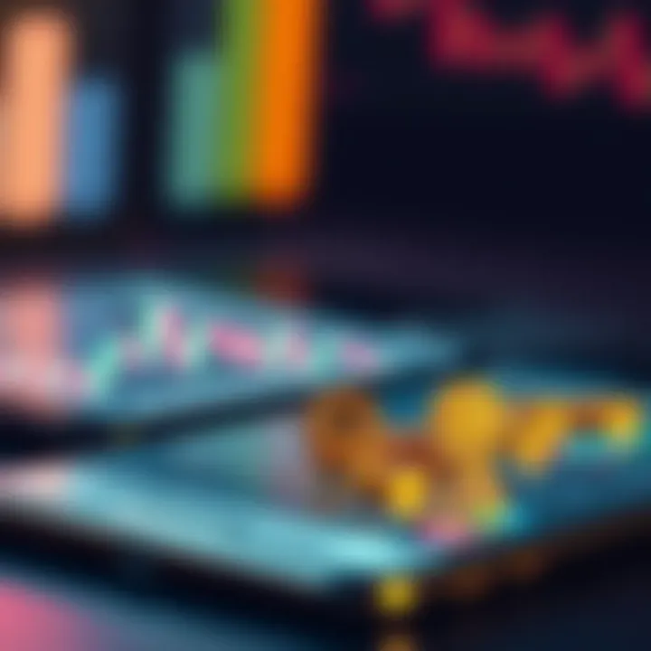 Mobile Security and Trading Features for Cryptocurrency and Forex in Pakistan Secure mobile device with financial graphs and trading icons representing cryptocurrency and forex