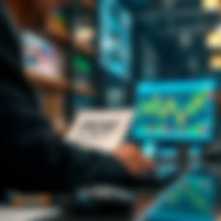 Evaluating and Applying Trading PDF Knowledge in Practical Scenarios Illustration depicting evaluation criteria and integration of trading PDF knowledge into trading strategies