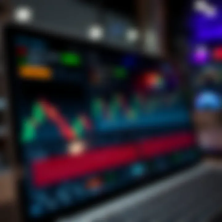 User interface of a popular trading platform highlighting market options and regulatory compliance notifications