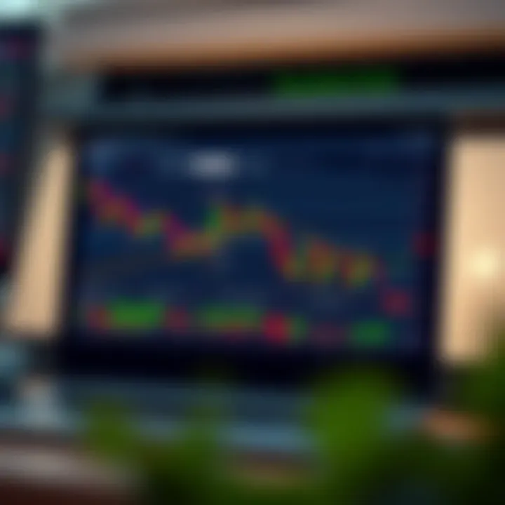 Interactive chart displaying various technical indicators and real-time market data on TradingView platform