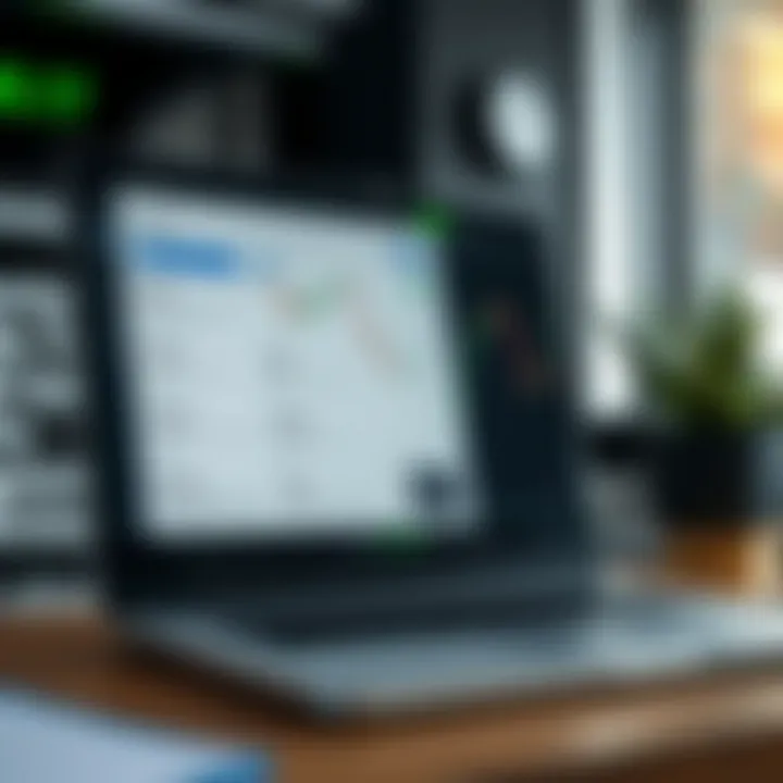 Customizable settings panel for adjusting TradingView chart features within Deriv dashboard