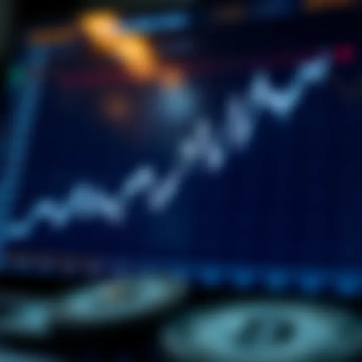 Graph showing the exchange rate trend between Solana cryptocurrency and United States Dollar