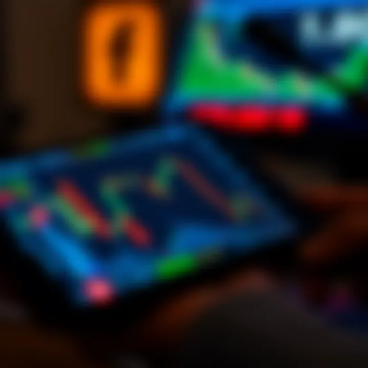 Collection of Forex trading charts and signals displayed on a mobile device within a Telegram chat interface