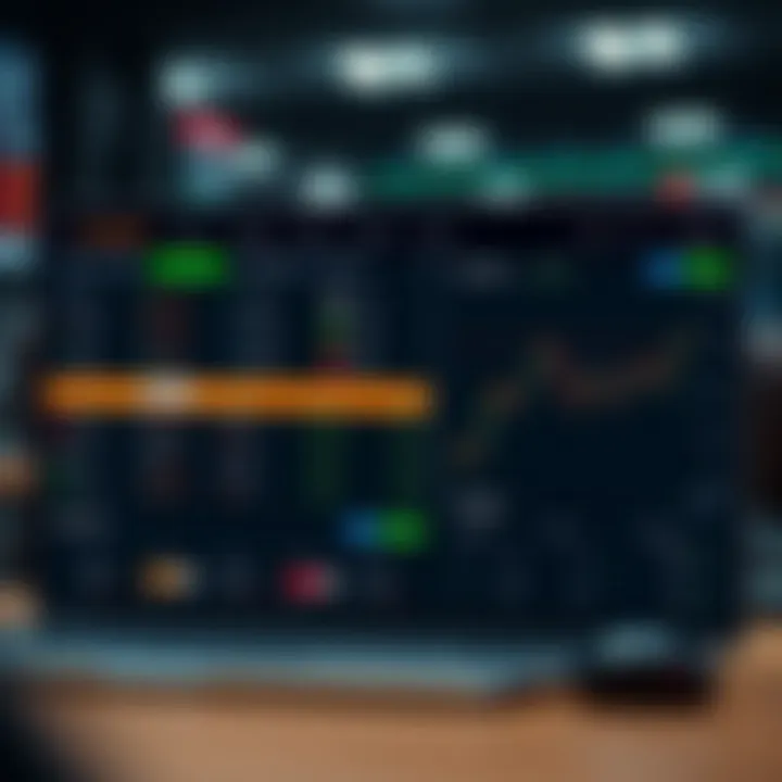 Interface showcasing automated trading settings on Pocket Option platform