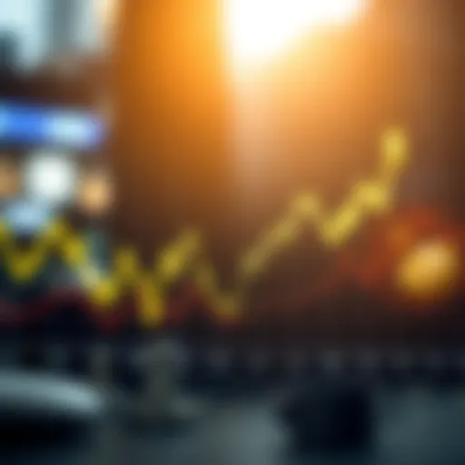 Cryptocurrency Market Trends and Price Fluctuations Graph illustrating the upward and downward trends in cryptocurrency values over time