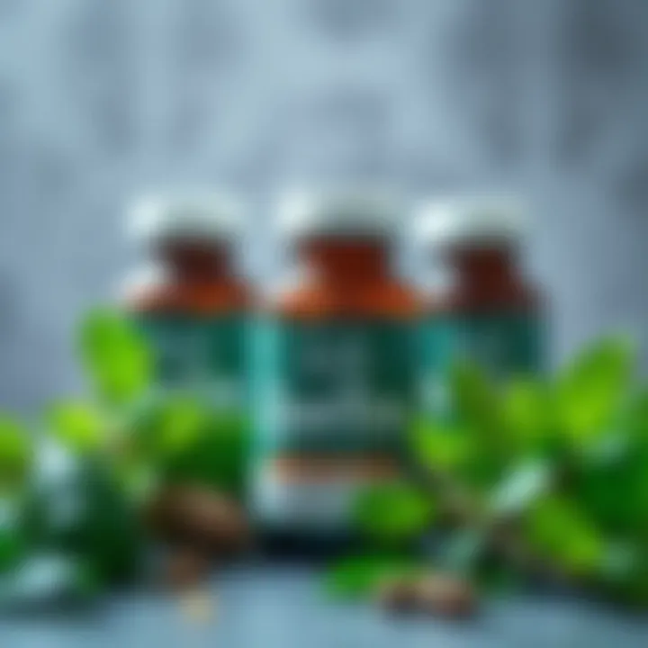 Detox Benefits and Health Considerations of QueTox Bottles of QueTox supplement with herbs symbolizing detox benefits