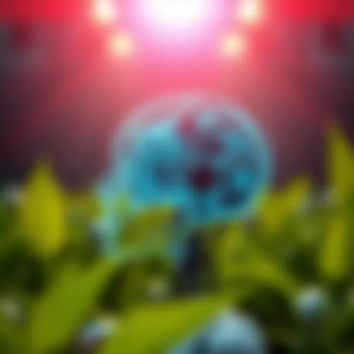 Conceptual visualization of ethical considerations and futuristic outlook in artificial intelligence