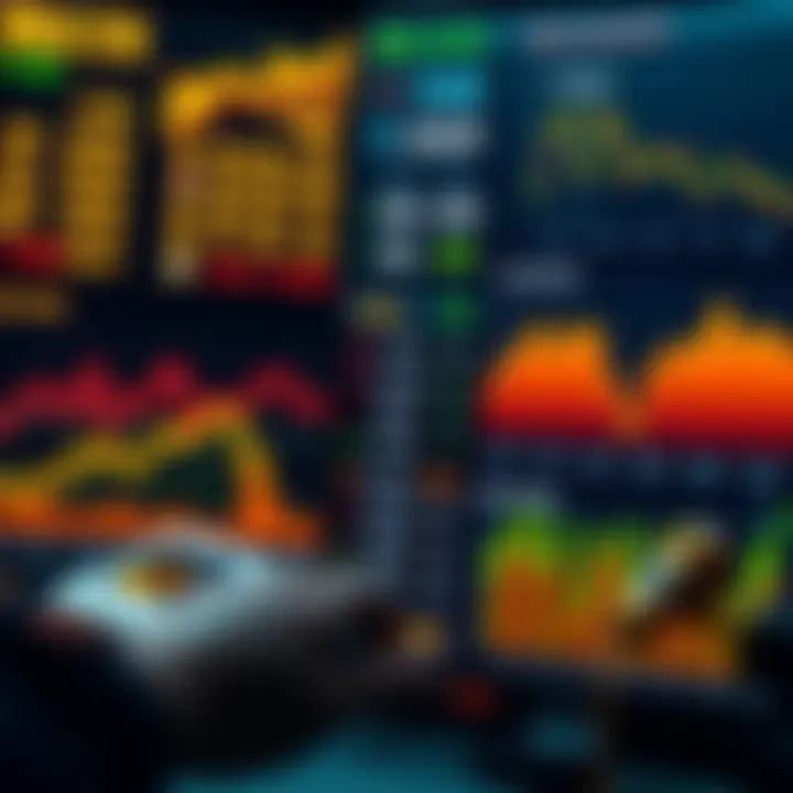 Digital dashboard displaying live gold rate updates alongside global economic indicators and currency values