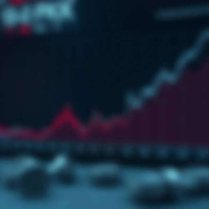 Graph showing fluctuations in USD to PKR exchange rate over several months