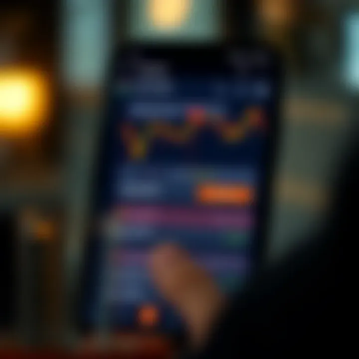 WhatsApp chat displaying gold trading signals and market updates