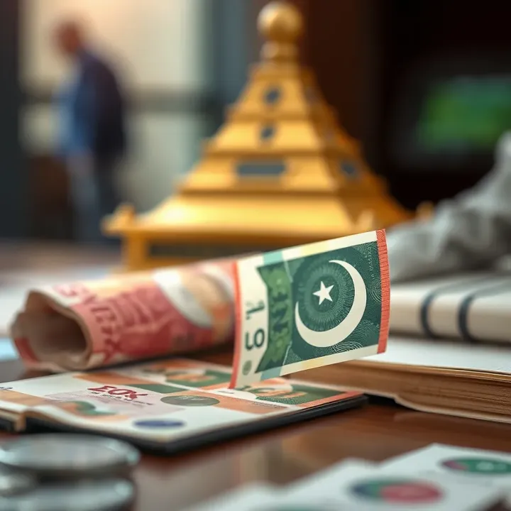 Key Factors Affecting GBP to PKR Currency Exchange Illustration of factors influencing currency exchange including geopolitical events and monetary policies