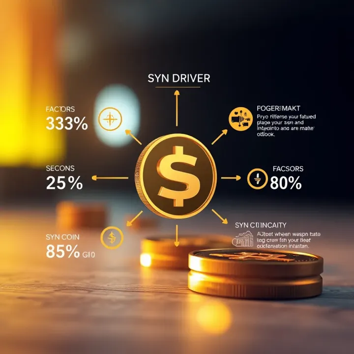 Key Drivers and Future Outlook for Syn Coin in Pakistan Infographic illustrating key factors influencing Syn Coin value and market outlook in Pakistan