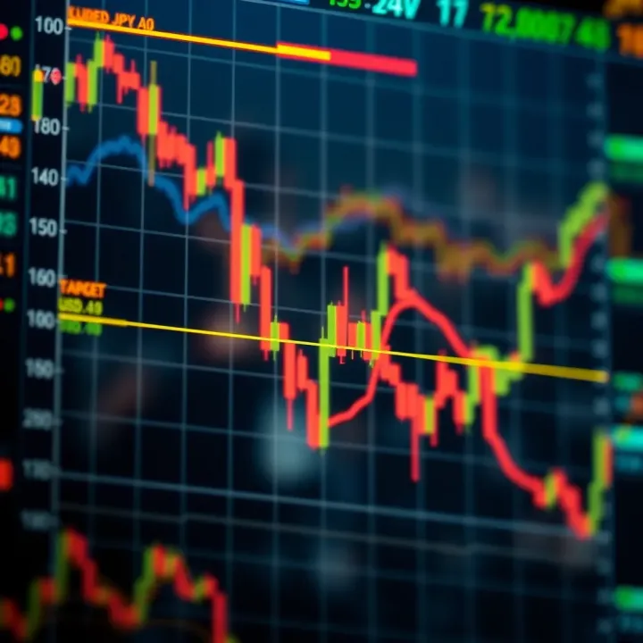 Influence of Geopolitical Factors and Market Sentiment on USD/JPY Trends Chart depicting geopolitical and market sentiment influences on USD/JPY trends