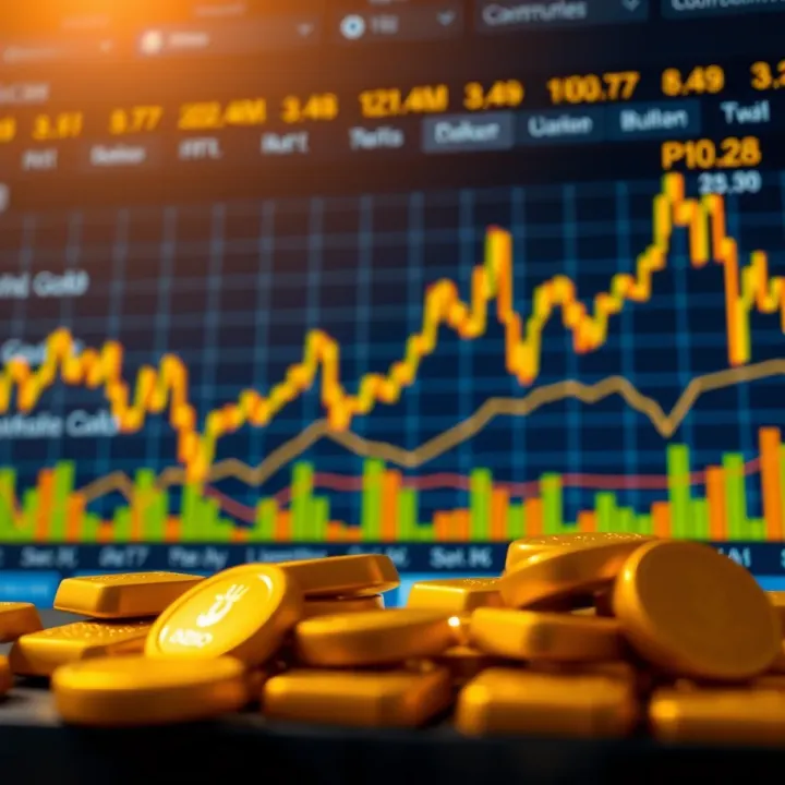 Global Market Impact on Pakistan Gold Prices Financial chart illustrating global market impact on Pakistan's gold prices