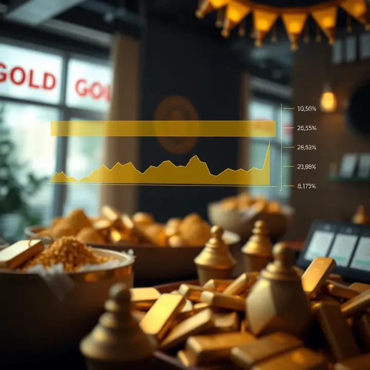 Key Demand and Supply Factors Affecting Gold Prices in Pakistan Chart illustrating factors impacting gold demand and supply in the Pakistani market