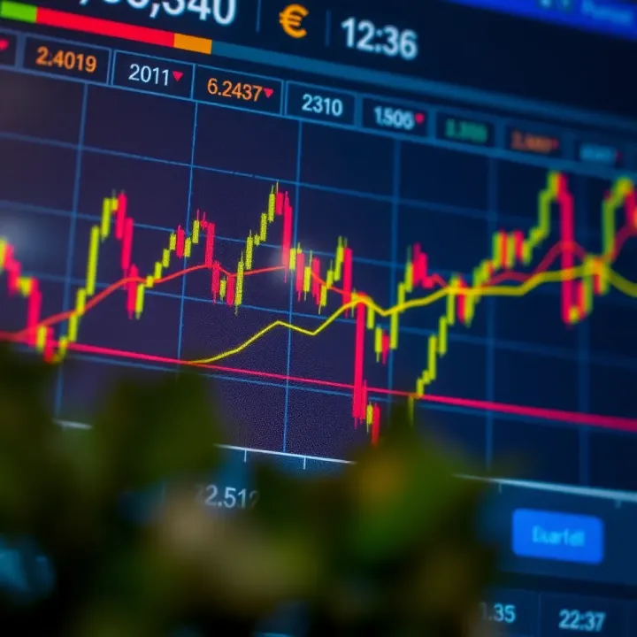 Foreign Exchange Rate Movements Affecting Pakistani Economy Currency exchange rates chart illustrating volatility and its impact on the Pakistani rupee against major currencies