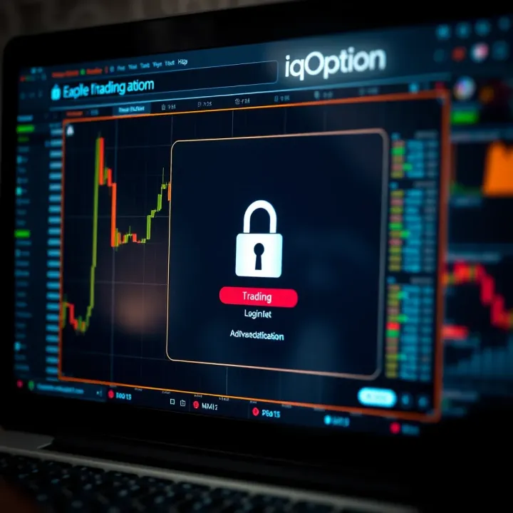 Secure Access for Pakistani Traders on IqOption Secure login screen with advanced authentication for Pakistani traders on IqOption.com platform