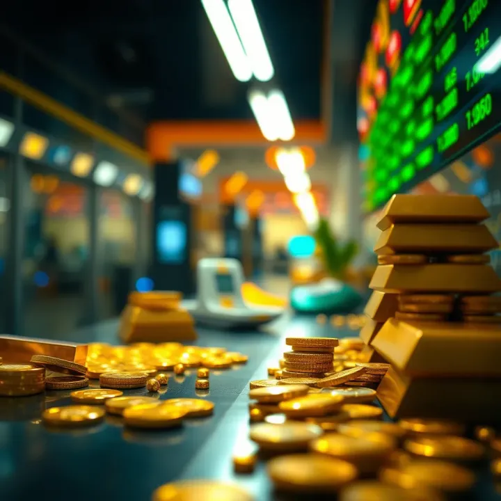 Impact of Local Market Dynamics on Gold Prices in Pakistan Visual representation of local market dynamics impacting gold rates in Pakistan