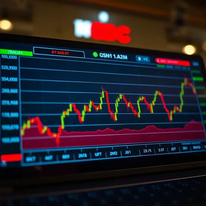 Graph showing trends in Oil and Gas Development Company Limited stock price with market influences