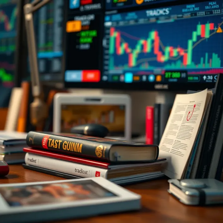 Key Topics Covered in Trading PDF Guides Collection of digital trading resources with highlighted key topics