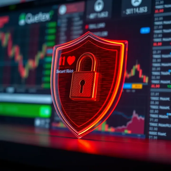 Best Practices for Maintaining Security on Quetex Secure authentication and protection shield symbolizing account safety