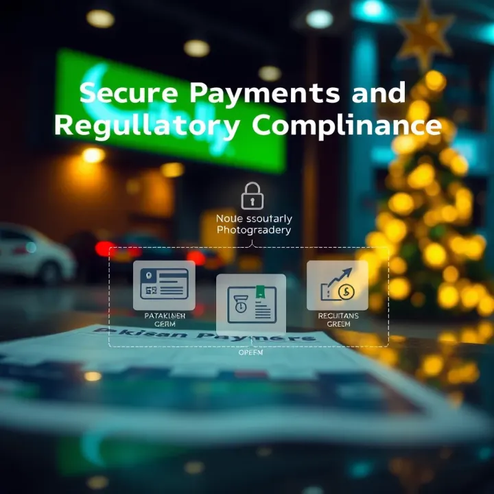 Secure Payments and Regulatory Compliance for Pakistani Quotex Traders Diagram illustrating secure payment methods and regulatory compliance for Pakistani traders on Quotex